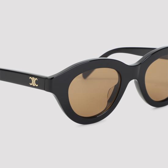 26FW 셀린느 트리옹프 미니 01 아세테이트 선글라스 4S338CPLB 38NO BLACK - CELINE