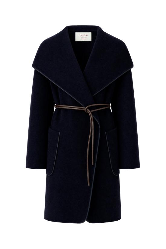 26FW 코고 코트 26FMDG33226FWX124 89008 Blu notte