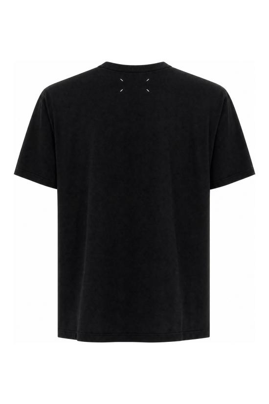 26FW 마르지엘라 태피스트리 패치 코튼 티셔츠 S67GC0059S24575 900 BLACK - MAISON MARGIELA