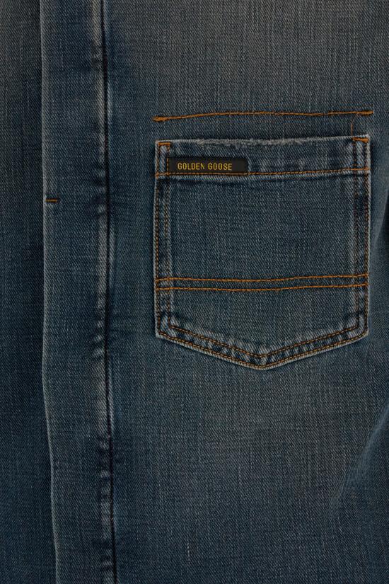 26FW 골든구스 긴팔 셔츠 GMP02757P002654 50100 BLUE - GOLDEN GOOSE