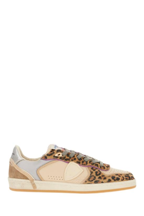 26FW 필립모델 스니커즈 PGLD AXE1 BEIGE LEOPARD
