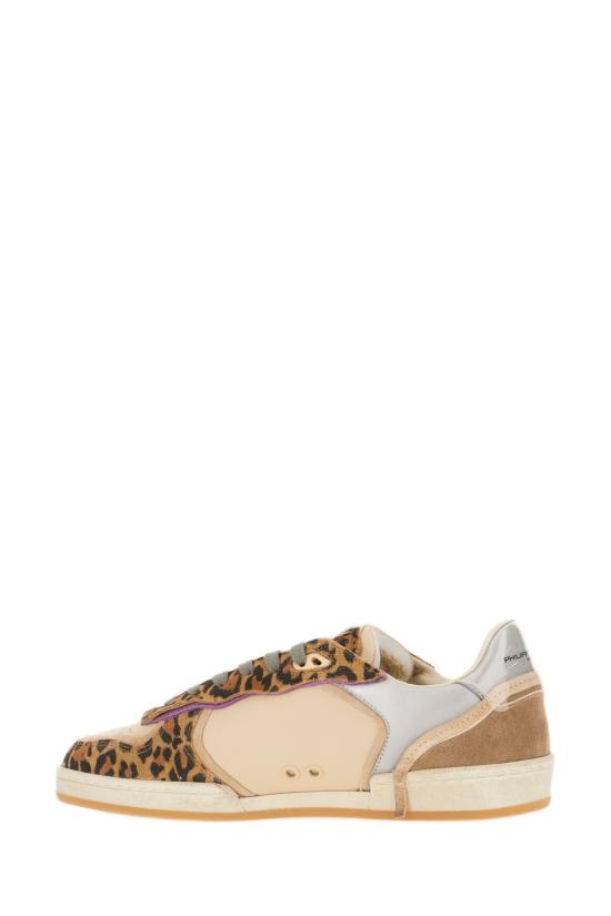 26FW 필립모델 스니커즈 PGLD AXE1 BEIGE LEOPARD - PHILIPPE MODEL