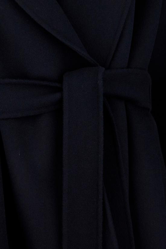 26FW 에스막스마라 폴도 버진 울 벨티드 롱 코트 2629016043600 012 DARK BLUE - 'S MAX MARA