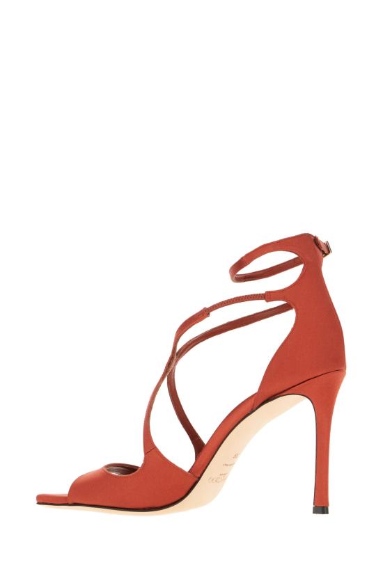 26FW 지미추 샌들 AZIA95SAT CHERRYWOOD - JIMMY CHOO
