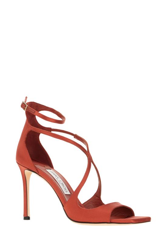 26FW 지미추 샌들 AZIA95SAT CHERRYWOOD - JIMMY CHOO