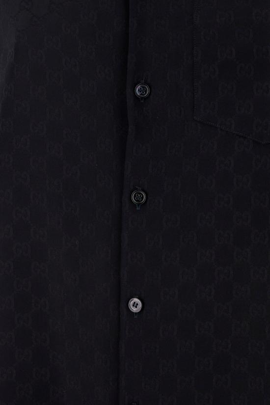 26FW 구찌 긴팔 셔츠 864366ZATF9 4294 Blu - GUCCI