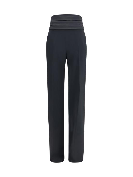 26FW 에르마노 설비노 스트레이트 팬츠 D496P719TEILM 95708 BLACK
