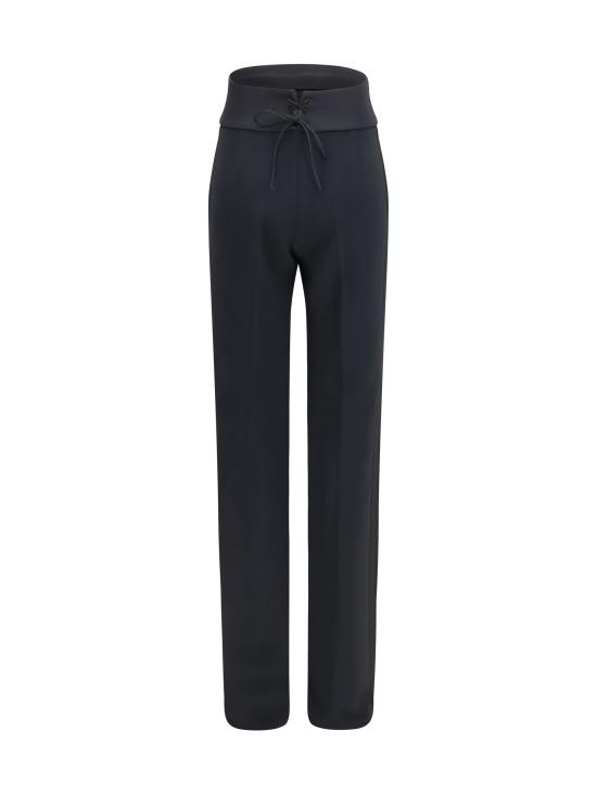 26FW 에르마노 설비노 스트레이트 팬츠 D496P719TEILM 95708 BLACK - ERMANNO SCERVINO