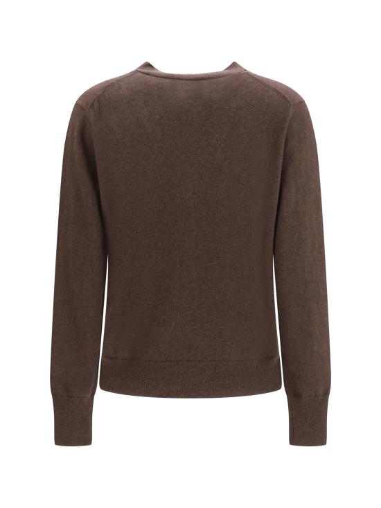 26FW 이자벨마랑에뚜왈 KARINA 카리나 V넥 가디건 CA0104FAC1L17E 50CL BROWN - ISABEL MARANT ETOILE