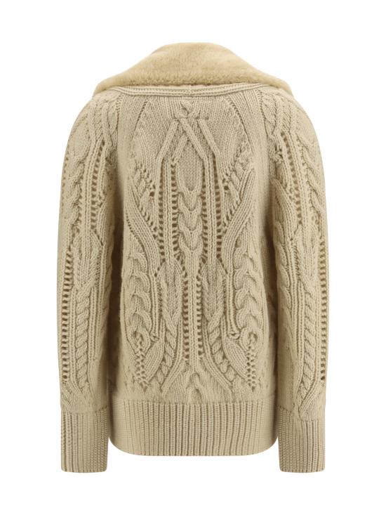 26FW 에르마노 설비노 스웨터 D495D305SHQTK 10105 BEIGE - ERMANNO SCERVINO
