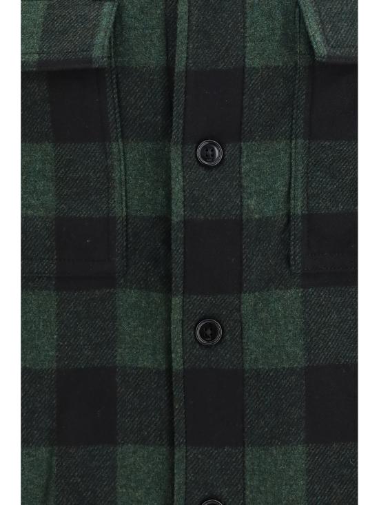26FW 아미 긴팔 셔츠 USH875WV0220 A258 GREEN - AMI