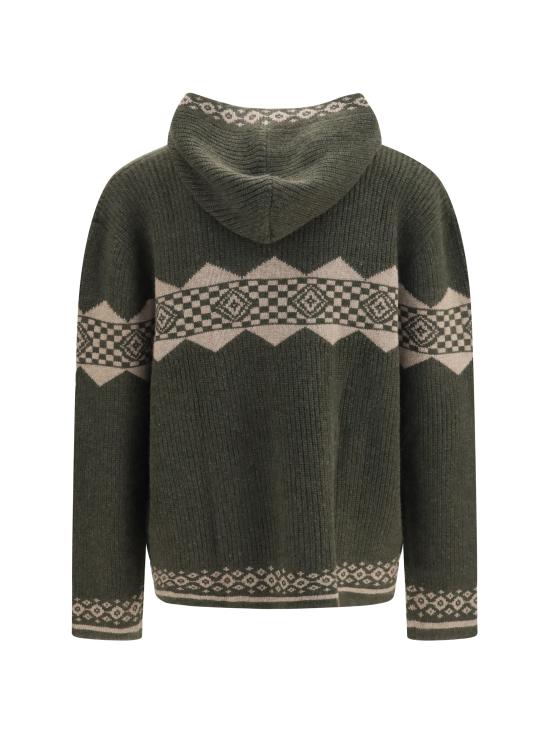 26FW 바지스트 스웨터 BZFW26CA05393 0481 GREEN - BAZISZT