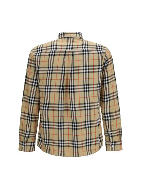 26FW 버버리 긴팔 셔츠 8132209 B9368 BEIGE - BURBERRY
