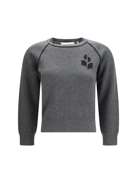 26FW 이자벨마랑에뚜왈 스웨터 PU0856FAD1L11E ANBK GREY