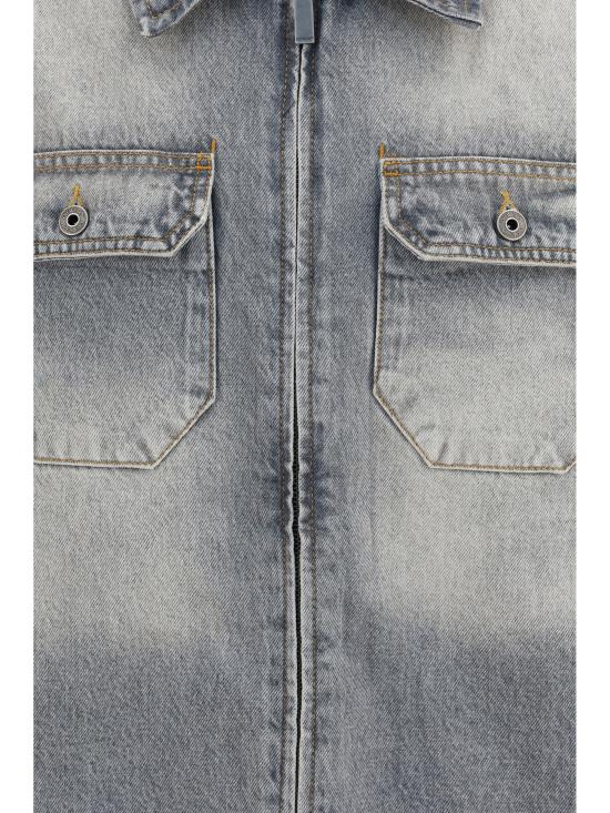 26FW 오프화이트 긴팔 셔츠 OMYD05WF26DEN00100 020 GREY - OFF WHITE