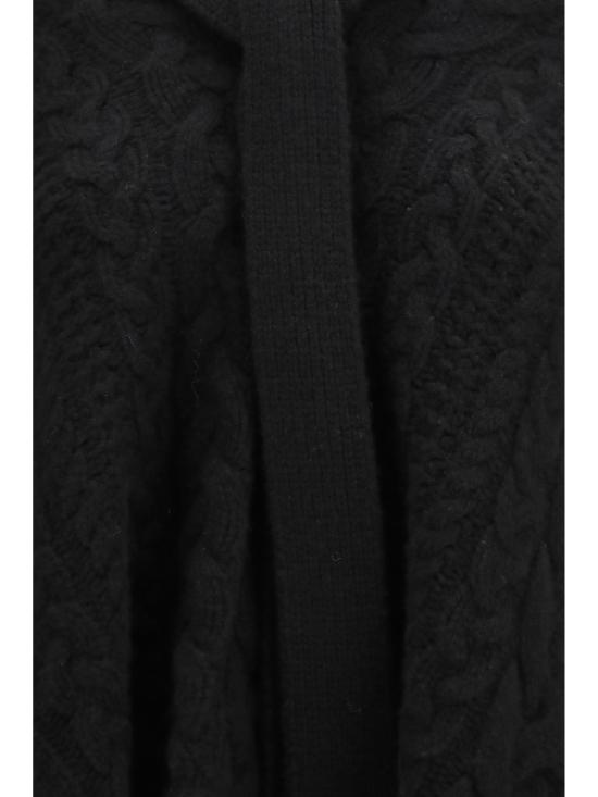 26FW 에르마노 설비노 스웨터 D495D705YUT 95708 BLACK - ERMANNO SCERVINO