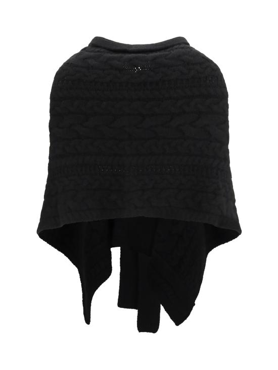 26FW 에르마노 설비노 스웨터 D495D705YUT 95708 BLACK - ERMANNO SCERVINO