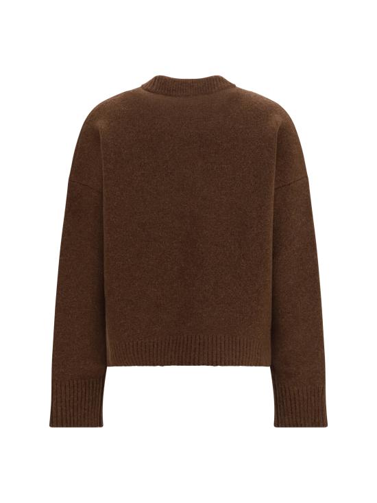 26FW 아미 ADC 크루넥 스웨터 UKS836KN0135 A362 BROWN - AMI