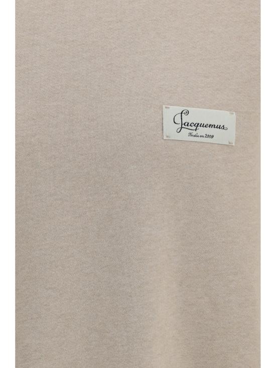26FW 자크뮈스 후드 티셔츠 SSU00215AJ00325 150 BEIGE - JACQUEMUS