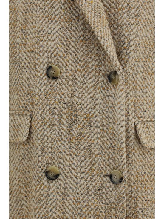 26FW 이자벨마랑에뚜왈 코트 MA0566FAD3E02E 90BE BEIGE - ISABEL MARANT ETOILE