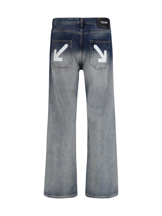 26FW 오프화이트 데님 팬츠 OMYA18JF26DEN00740 463 GREY - OFF WHITE