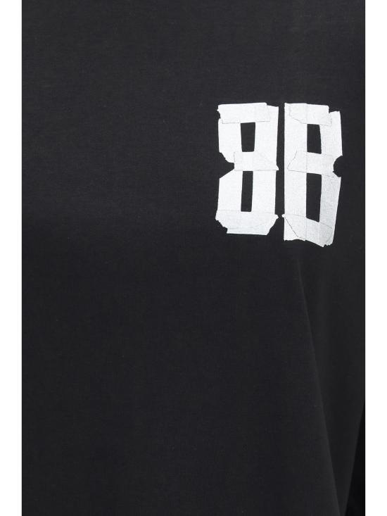 26FW 발렌시아가 반팔 티셔츠 871733TVVE4 1000 BLACK - BALENCIAGA