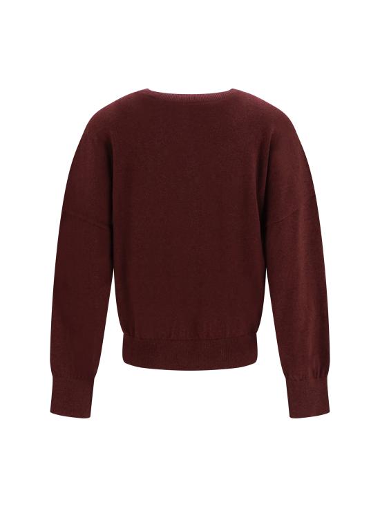 26FW 이자벨마랑에뚜왈 마리산스 코튼 스웨터 PU0053FAA1X05E 80BY BORDEAUX - ISABEL MARANT ETOILE
