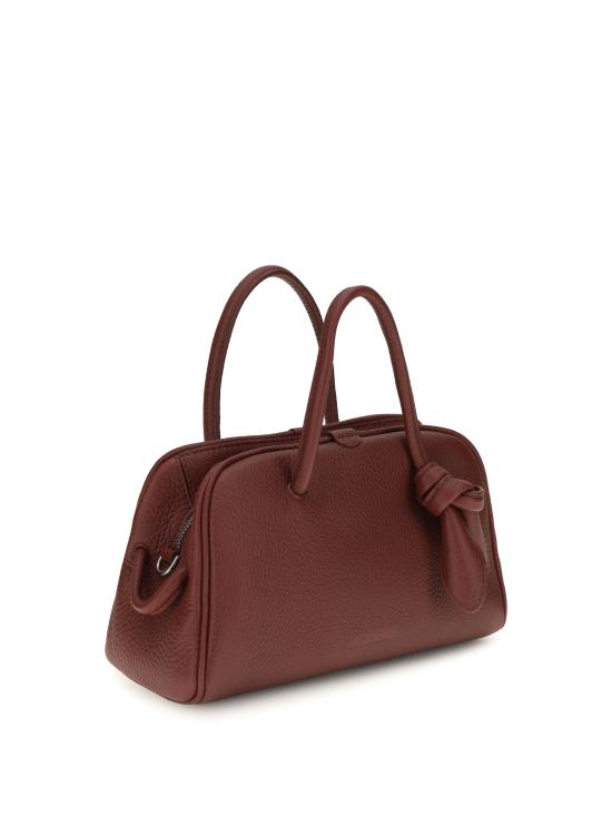 26FW 자크뮈스 TURISMO 투리스모 소프트 스몰 볼링 토트벡 BAW00416AC03A03 490 BORDEAUX - JACQUEMUS