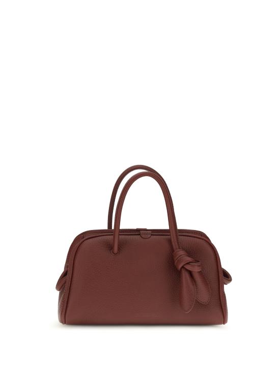 26FW 자크뮈스 TURISMO 투리스모 소프트 스몰 볼링 토트벡 BAW00416AC03A03 490 BORDEAUX