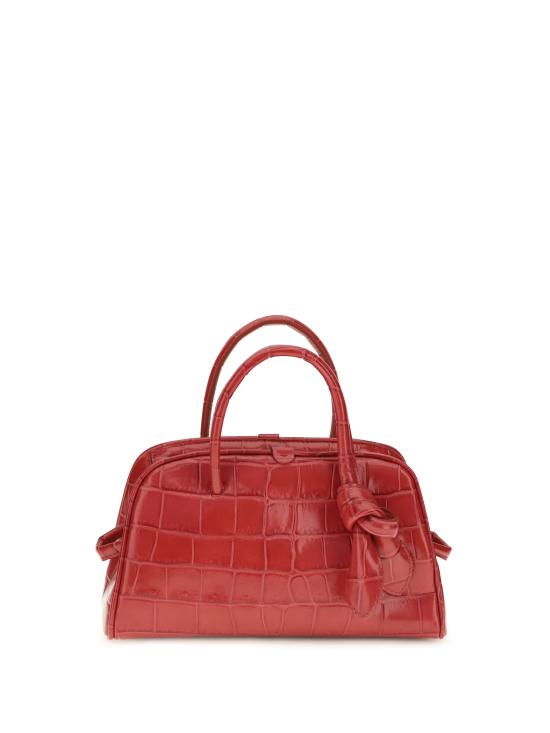 26FW 자크뮈스 TURISMO 투리스모 소프트 스몰 볼링 토트벡 BAW00416AC07A20 470 RED