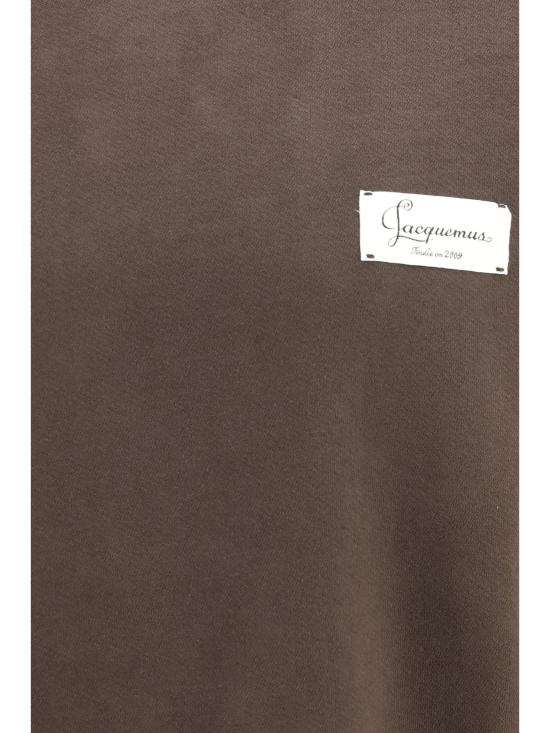 26FW 자크뮈스 후드 티셔츠 SSU00215AJ00325 881 BROWN - JACQUEMUS
