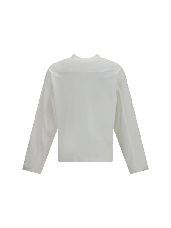 26FW 엔타이어 스튜디오 긴팔 티셔츠 ESFW26ST02012 0053 WHITE - ENTIRE STUDIOS