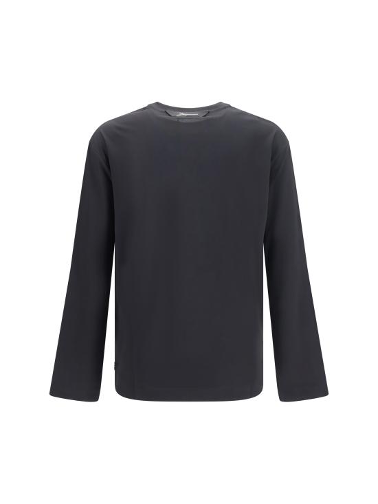 26FW 자크뮈스 롱 카레 롱슬리브 티셔츠 TSM00622AJ00254 990 BLACK - JACQUEMUS
