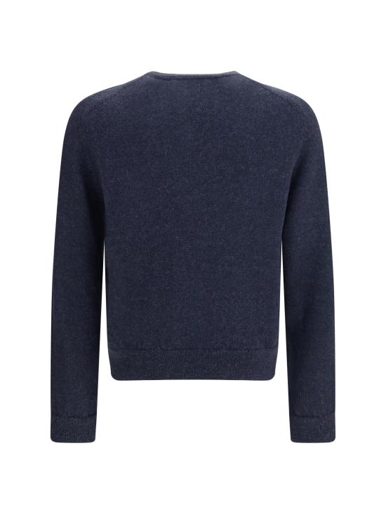 26FW 아워레가시 트루 라운드넥 스너그 알파카 니트 M4263TC CHARCOAL GREY - OUR LEGACY