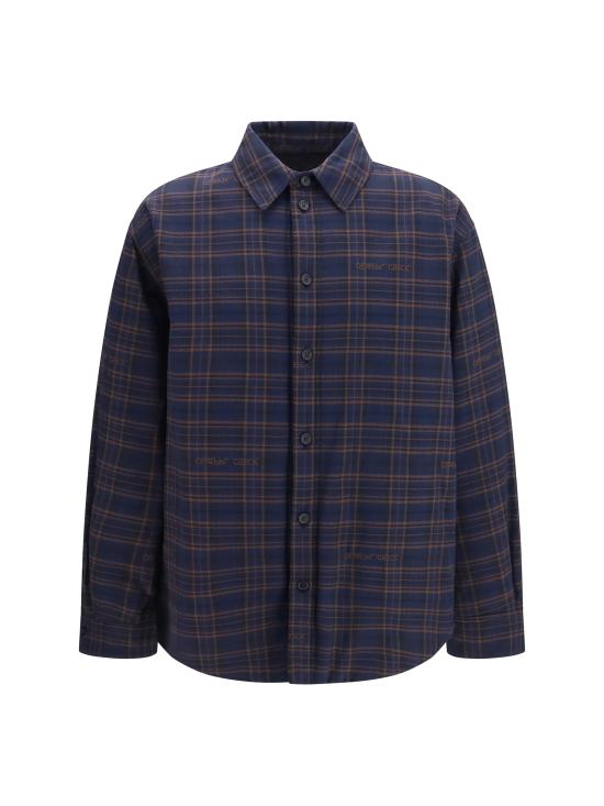 26FW 오프화이트 긴팔 셔츠 OMES01FF26FAB00140 411 BLUE
