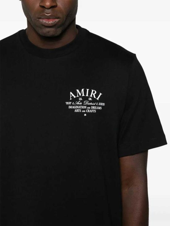 26FW 아미리 반팔 티셔츠 AMJYTE1071 001 BLACK - AMIRI
