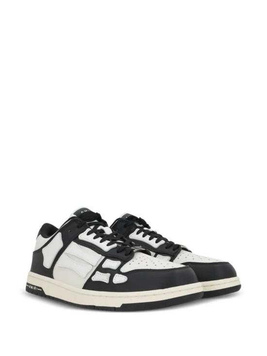 26FW 아미리 스컬 탑 로우 스니커즈 AMFOSR1098 004 BLACK WHITE - AMIRI