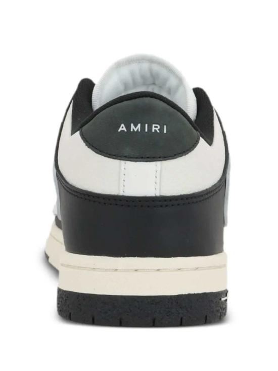 26FW 아미리 스컬 탑 로우 스니커즈 AMFOSR1098 004 BLACK WHITE - AMIRI