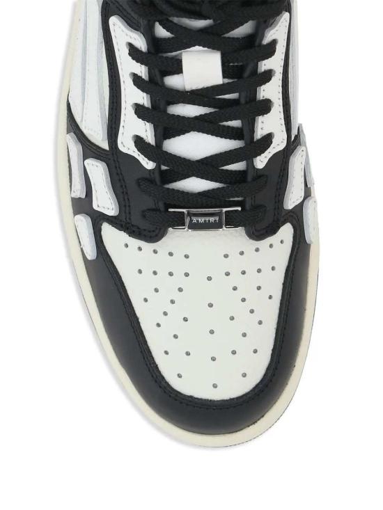 26FW 아미리 스컬 탑 로우 스니커즈 AMFOSR1098 004 BLACK WHITE - AMIRI