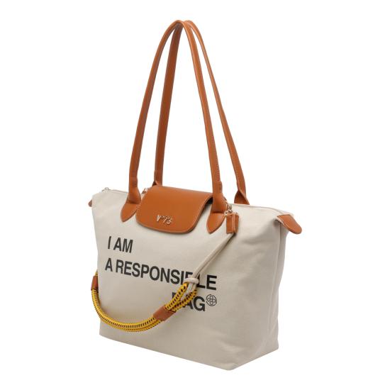 26FW 브이73 토트백 73BS9N001 OFF WHITE CUOIO - V73