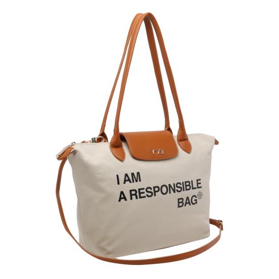 26FW 브이73 토트백 73BS9N001 OFF WHITE CUOIO - V73