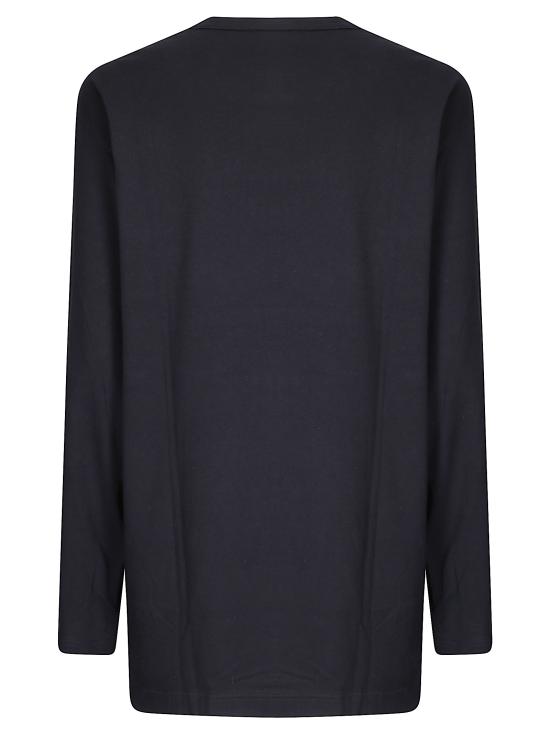 26FW 요지 야마모토 반팔 티셔츠 FWT85087 1 BLACK - YOHJI YAMAMOTO