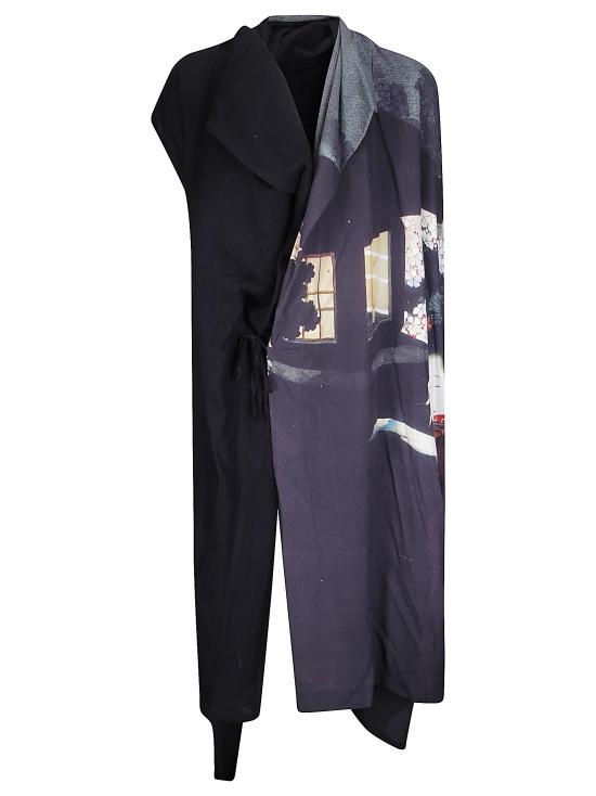 26FW 요지 야마모토 롱 원피스 FWD27829 1 BLACK