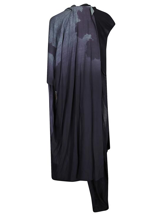 26FW 요지 야마모토 롱 원피스 FWD27829 1 BLACK - YOHJI YAMAMOTO