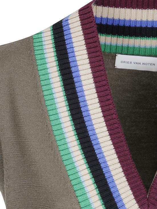 26FW 드리스 반 노튼 반팔 티셔츠 2620112154759 610 FOREST - DRIES VAN NOTEN