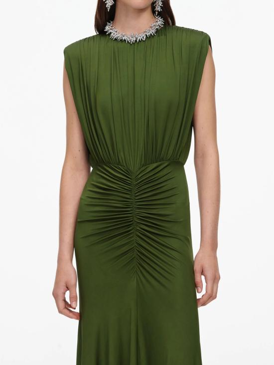 26FW 셀프 포트레이트 원피스 AW26 009X G GREEN - SELF PORTRAIT