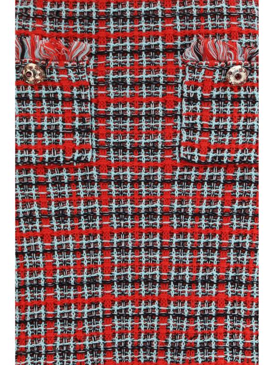 26FW 셀프 포트레이트 스커트 AW26 146MSK R RED - SELF PORTRAIT