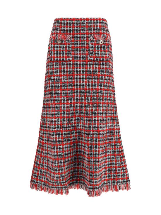 26FW 셀프 포트레이트 스커트 AW26 146MSK R RED