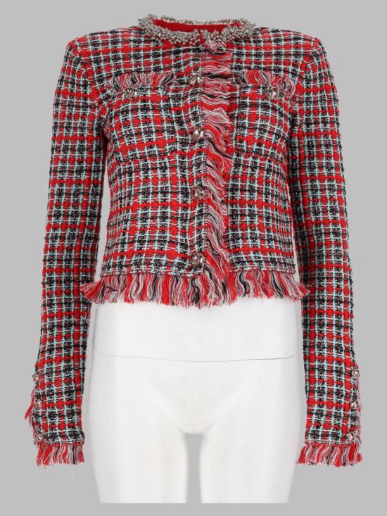 26FW 셀프 포트레이트 자켓 AW26 146J R RED