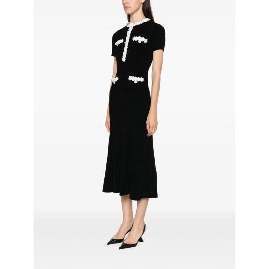 26FW 셀프 포트레이트 원피스 AW26 099MA B BLACK - SELF PORTRAIT